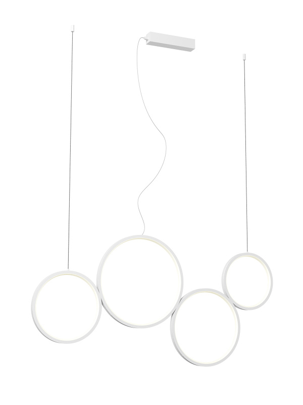 Smarter Závěsné LED interiérové svítidlo Athena, d.100cm Barva: Bílá