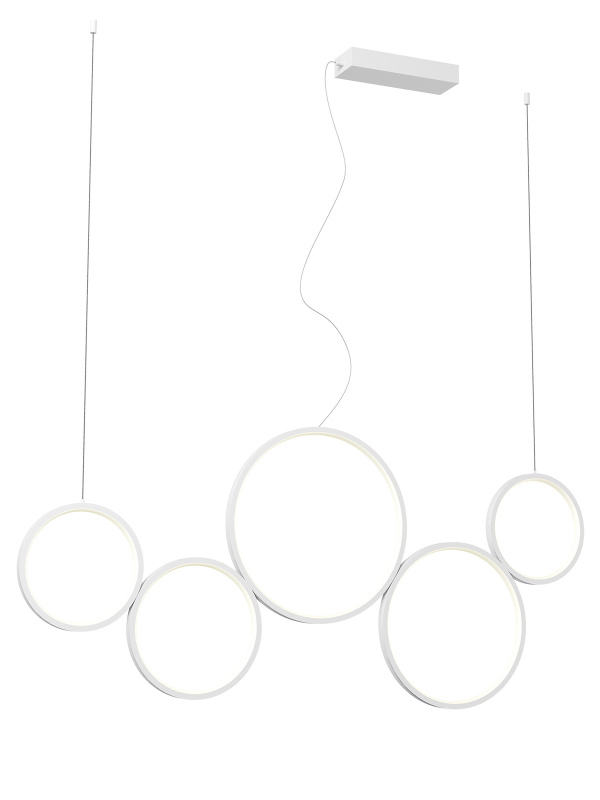 Smarter Závěsné LED interiérové svítidlo Athena, d.120cm Barva: Bílá