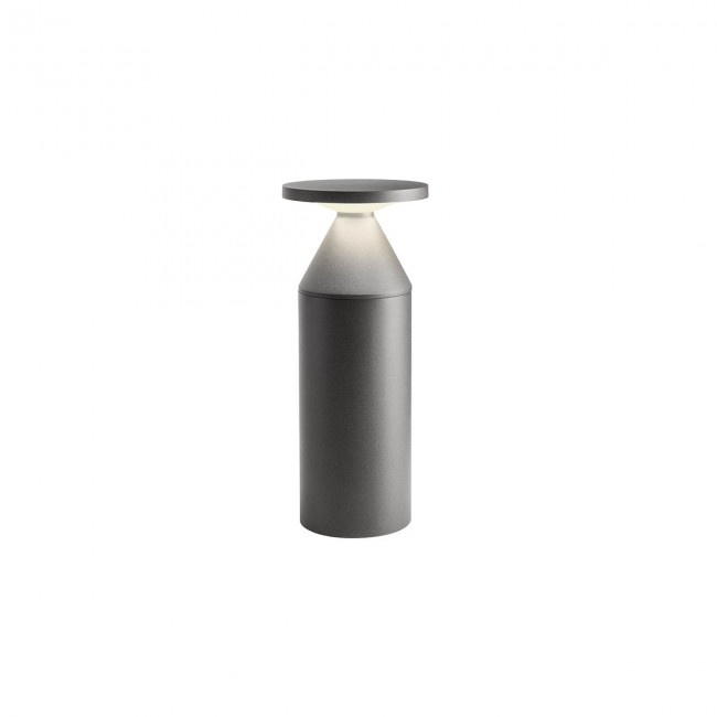 Redo Stylový venkovní LED sloupek BIRO v. 30 cm, IP65 Barva: Antracit