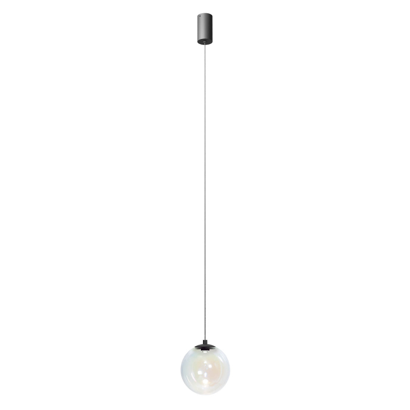 Redo Závěsné LED svítidlo IRIDES, 5W, Ø 150 mm Barva: Dichroická, Teplota světla: 3000K