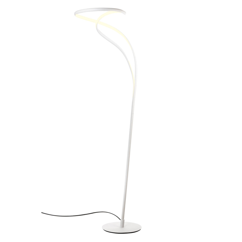 Redo Stojací LED lampa TEMPEST, 30W, v. 160 cm Barva: Bílá