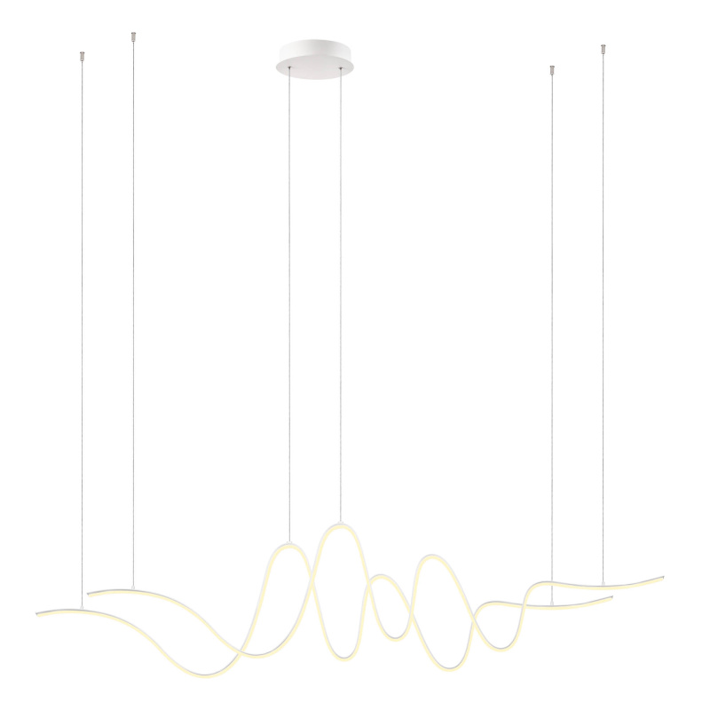 Redo Závěsné LED svítidlo IMPULS š: 1710mm, 68W Barva: Bílá