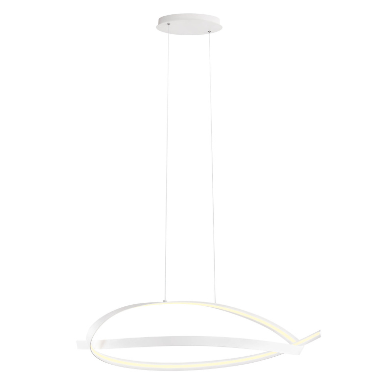 Redo Závěsné LED svítidlo IMPULS š: 1070mm, 38W Barva: Bílá