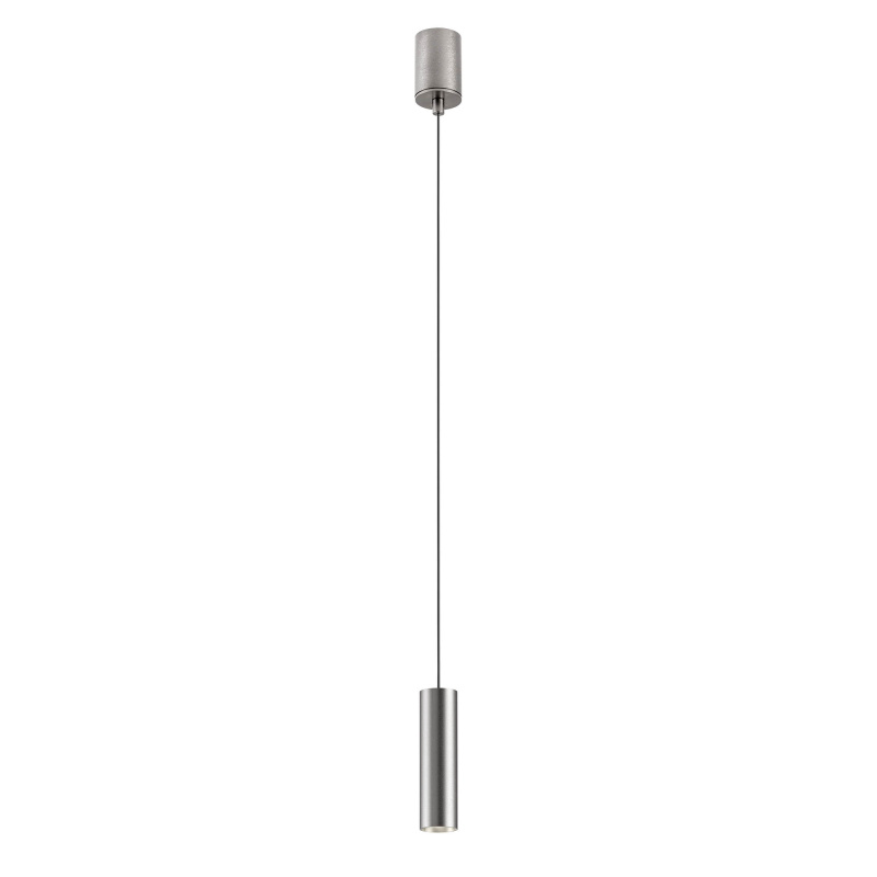 Redo Závěsné LED svítidlo TAKTO 8,6W,  v. 150 mm Barva: Nikl-černá, Teplota světla: 3000K