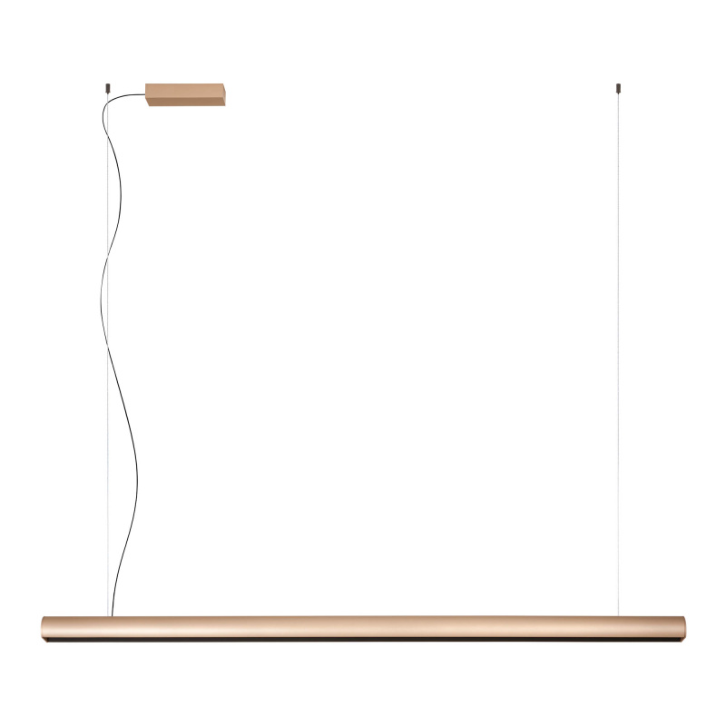 Redo Závěsné LED svítidlo CITYLINE š: 1500mm, 35W Barva: Hnědá, Teplota světla: 3000K/4000K