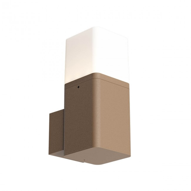 Redo Designové venkovní nástěnné LED svítidlo VOLT, IP54, v.20cm Barva: Rezavá
