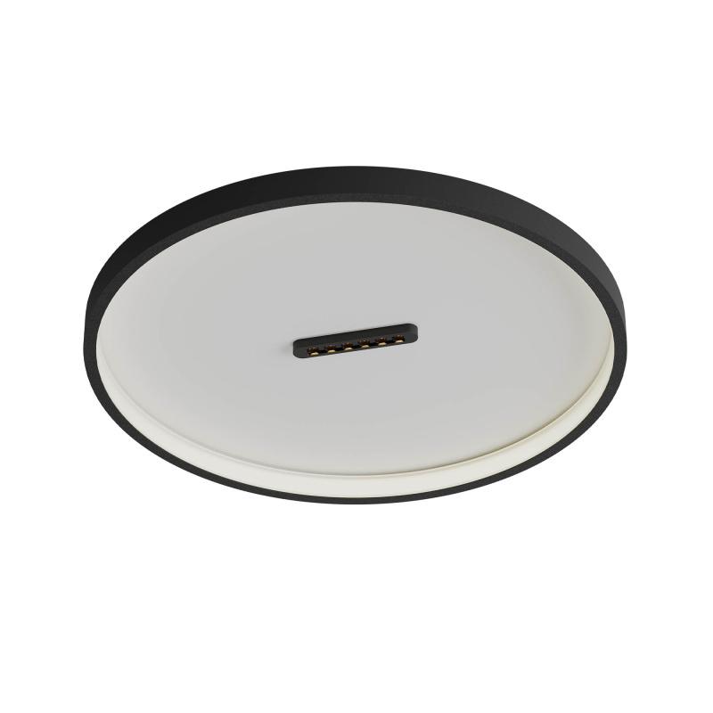 Redo StropnÍ LED svítidlo BUTTON, 44W, Ø 515 mm Barva: Černá