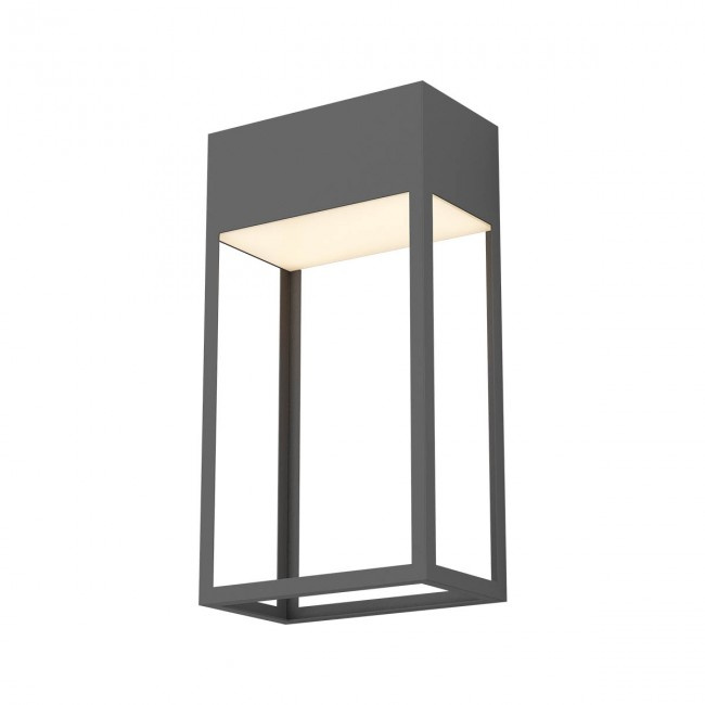 Redo Stylové venkovní nástěnné LED svítidlo STAND, IP65, v.30cm Barva: Antracit