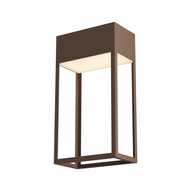 Redo Stylové venkovní nástěnné LED svítidlo STAND, IP65, v.30cm Barva: Rezavá