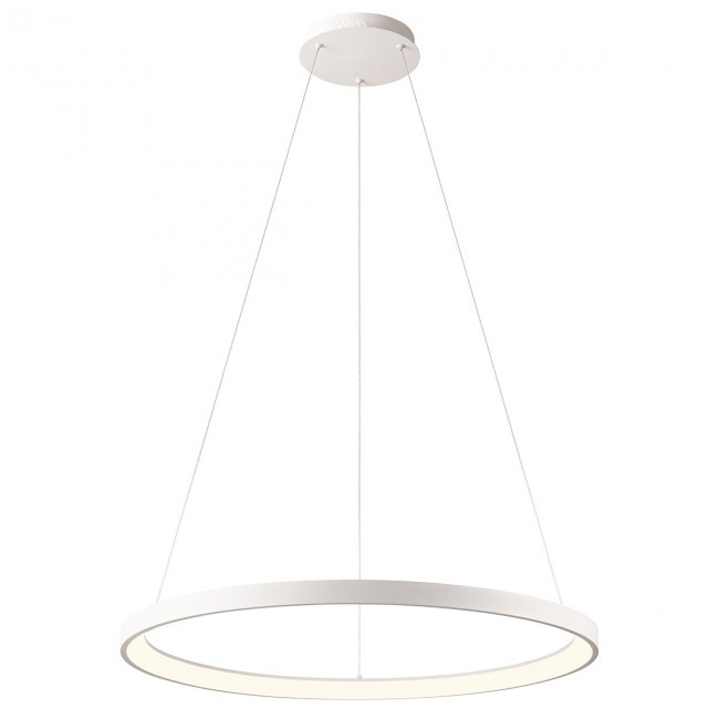 Redo Závěsné LED svítidlo Iconic, ø78cm Barva: Bílá