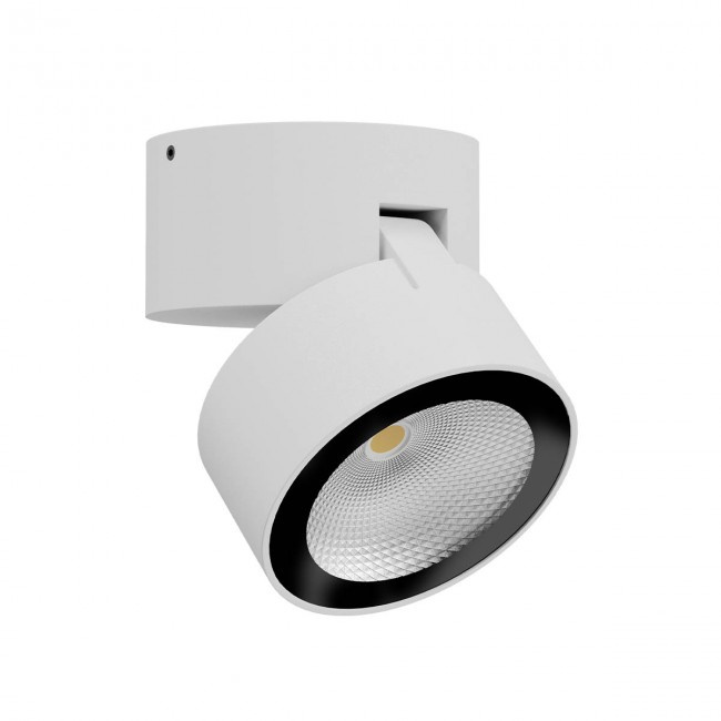 Redo Venkovní nastavitelné nástěnné/stropní LED svítidlo SHAFT, IP65, ø9cm Barva: Bílá