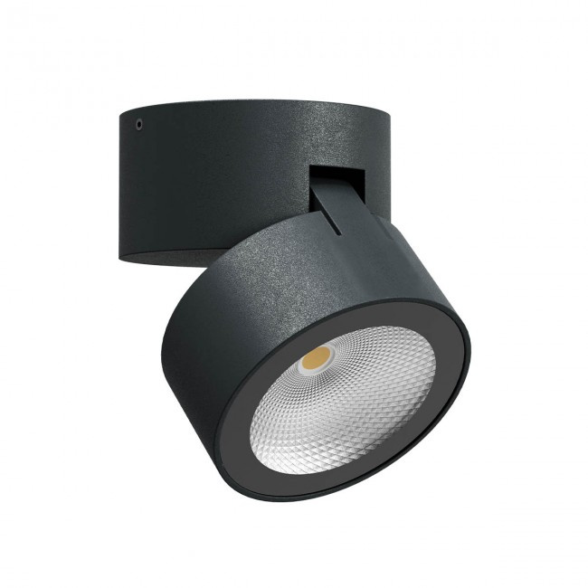 Redo Venkovní nastavitelné nástěnné/stropní LED svítidlo SHAFT, IP65, ø9cm Barva: Antracit