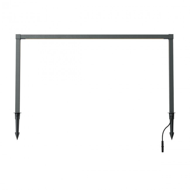 Redo Venkovní LED sloupek BARRIER s hrotem na umístění do země, v. 50 cm, IP65