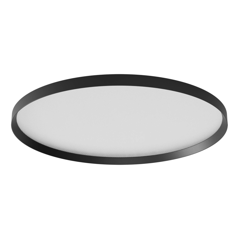 Redo Stropní LED svítidlo DAMA ø 800mm, 60W Barva: Černá, Stmívání, řízení: TRIAC