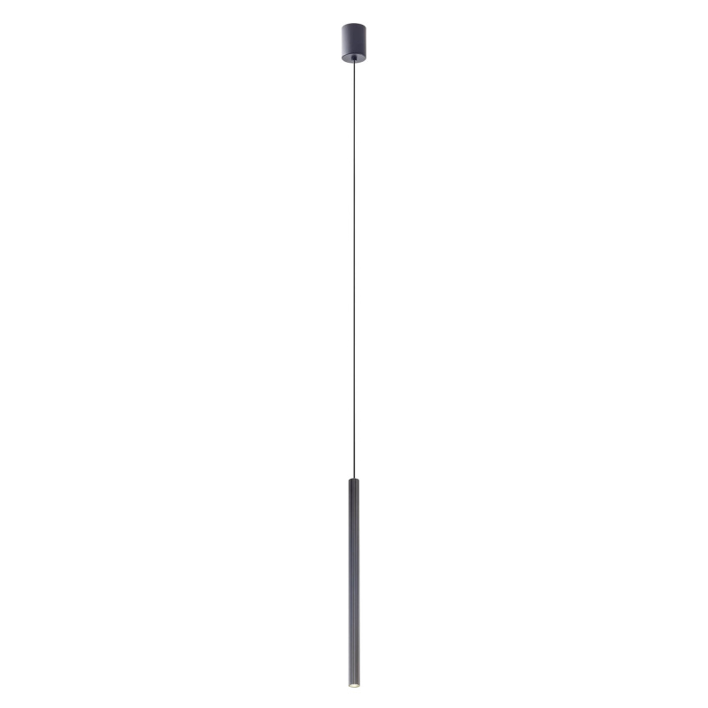 Redo Závěsné LED svítidlo NIKOS v: 500mm, 1x8W Barva: Černá, Teplota světla: 3000K