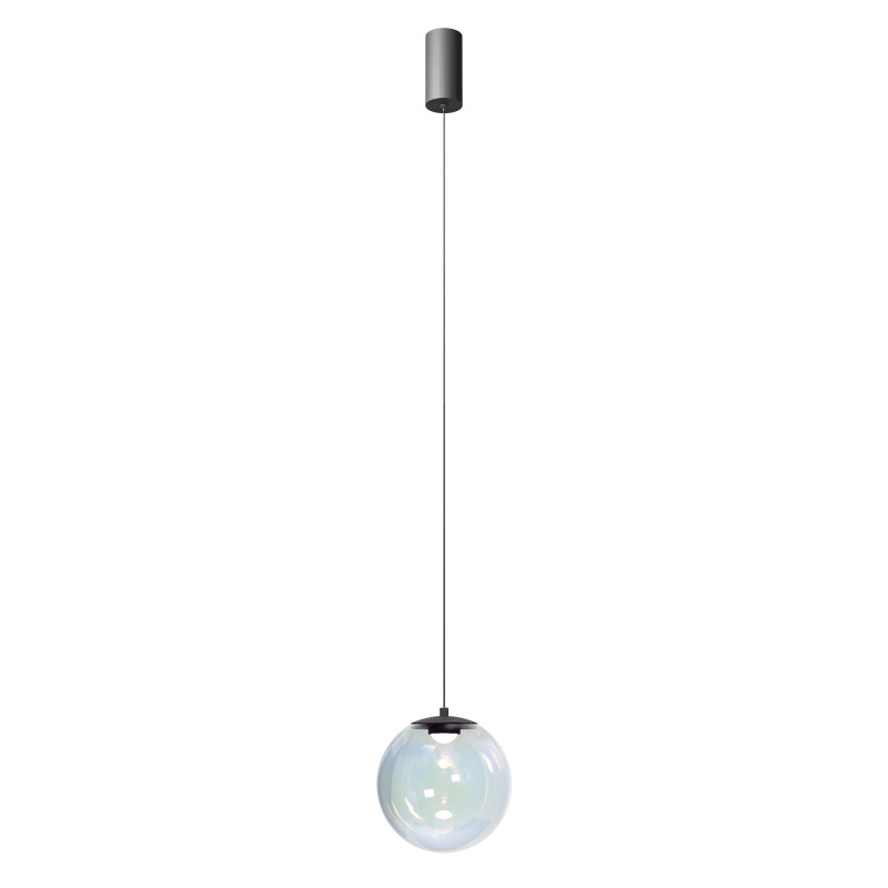Redo Závěsné LED svítidlo IRIDES, 7W, Ø 200 mm Barva: Dichroická, Teplota světla: 2700K