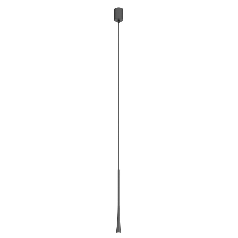 Redo Závěsné LED svítidlo ITO ø 3,2 cm / V: 40cm Barva: Černá, Teplota světla: 2700K
