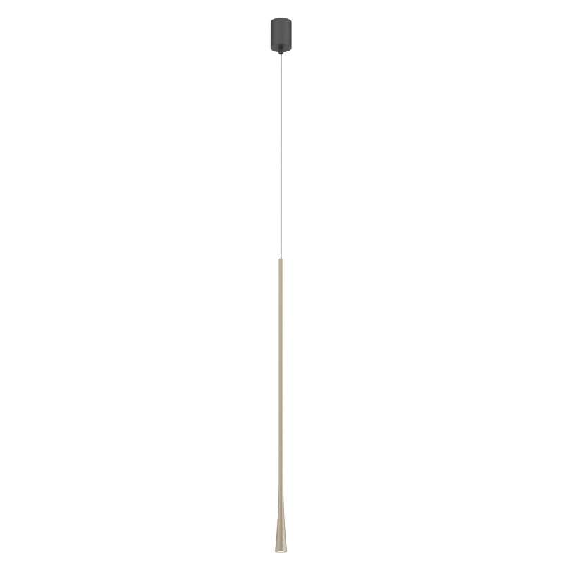 Redo Závěsné LED svítidlo ITO ø 3,2 cm / V: 80cm Barva: Stříbrná káva, Teplota světla: 3000K