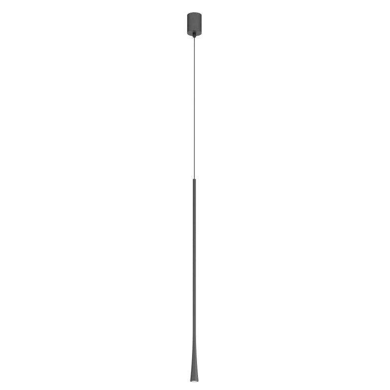 Redo Závěsné LED svítidlo ITO ø 3,2 cm / V: 80cm Barva: Černá, Teplota světla: 2700K