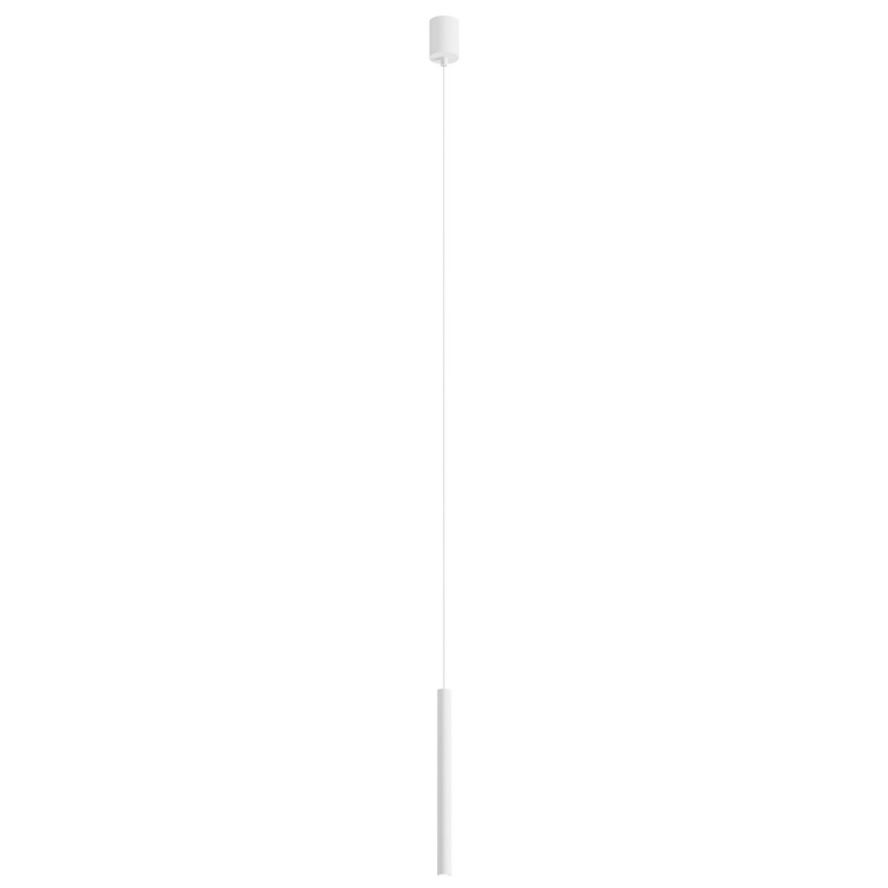 Redo Závěsné LED svítidlo KANJI ø 2,5 cm, v. 35 cm Barva: Bílá, Teplota světla: 3000K