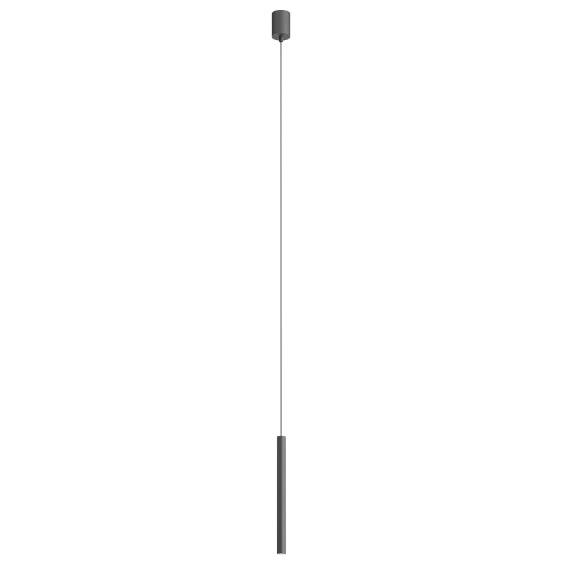 Redo Závěsné LED svítidlo KANJI ø 2,5 cm, v. 35 cm Barva: Černá, Teplota světla: 3000K