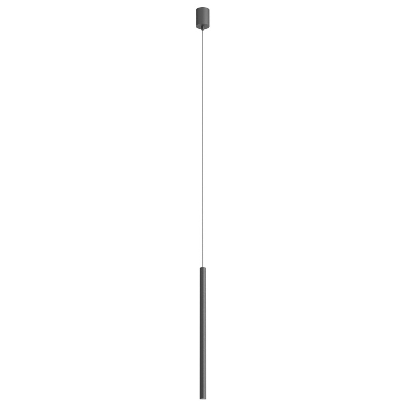 Redo Závěsné LED svítidlo KANJI ø 2,5 cm, v. 55 cm Barva: Černá, Teplota světla: 3000K