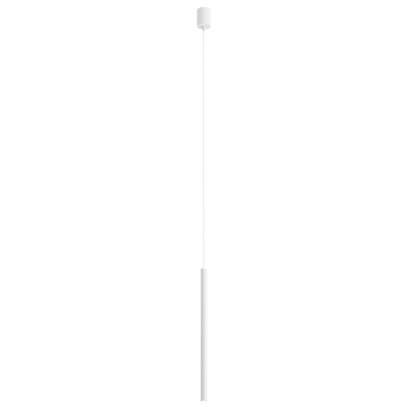 Redo Závěsné LED svítidlo KANJI ø 2,5 cm, v. 55 cm Barva: Bílá, Teplota světla: 2700K