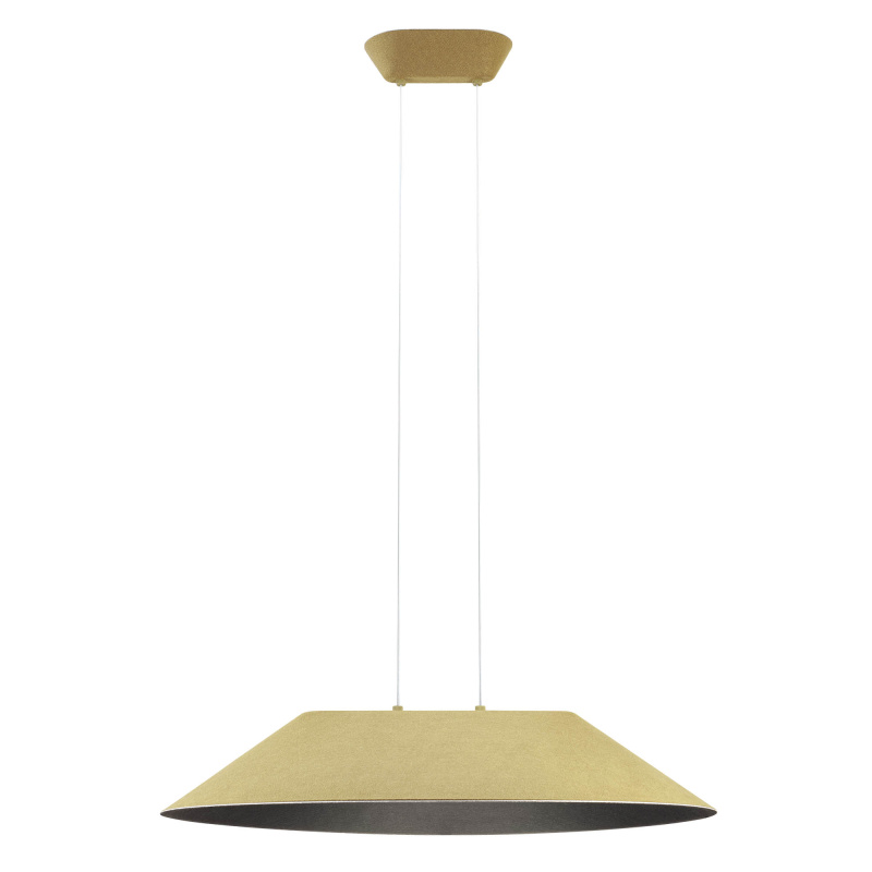 Redo Závěsné akustické LED svítidlo AKIRA ø 750mm, 12W Barva: Zelená-černá, Teplota světla: 2700K