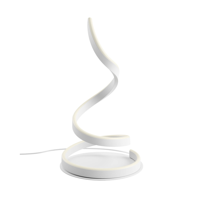 Redo Stolní LED lampa SCROLL v: 46cm, 19W Barva: Bílá