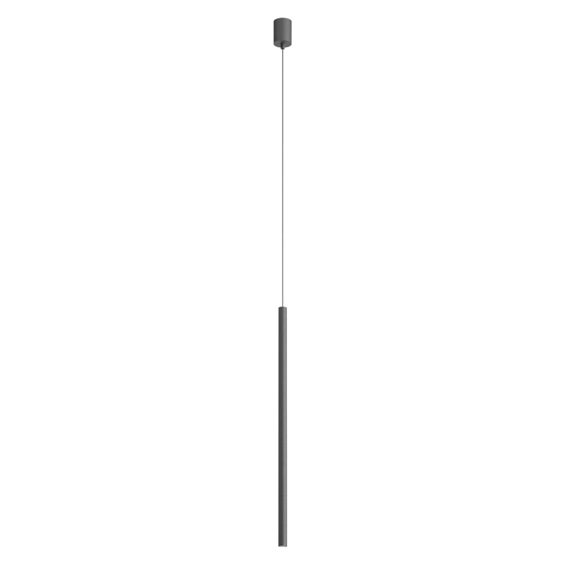 Redo Závěsné LED svítidlo KANJI ø 2,5 cm, v. 75 cm Barva: Černá, Teplota světla: 2700K