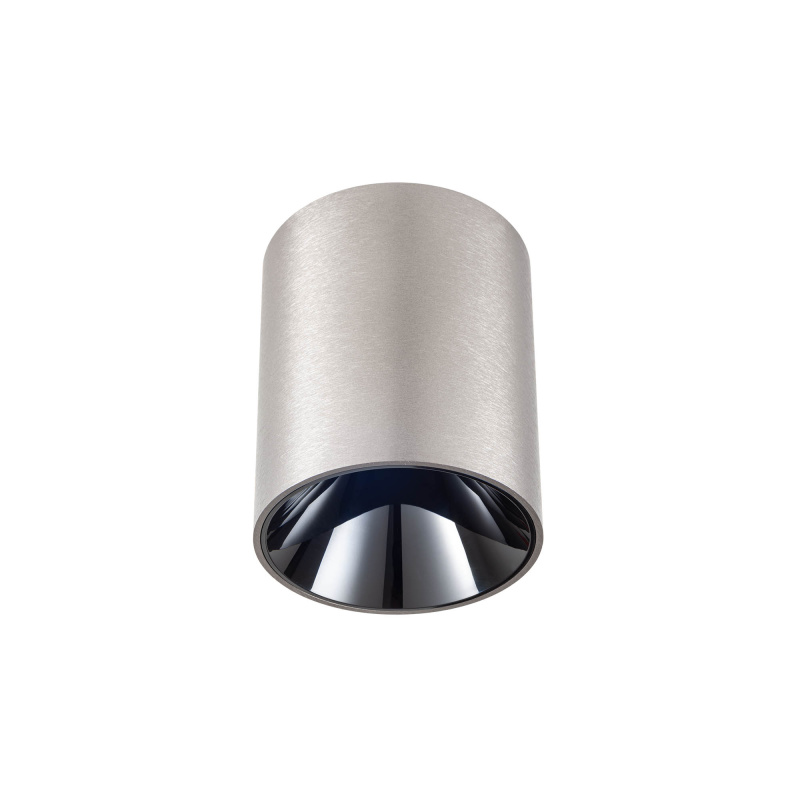 Redo Stropní LED svítidlo TAKTO 15,5W, Ø 90 mm Barva: Nikl-černá, Teplota světla: 2700K