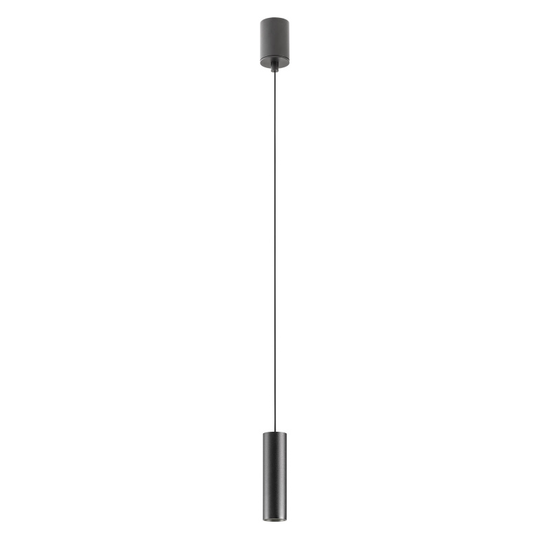 Redo Závěsné LED svítidlo TAKTO 8,6W,  v. 150 mm Barva: Černá, Teplota světla: 2700K