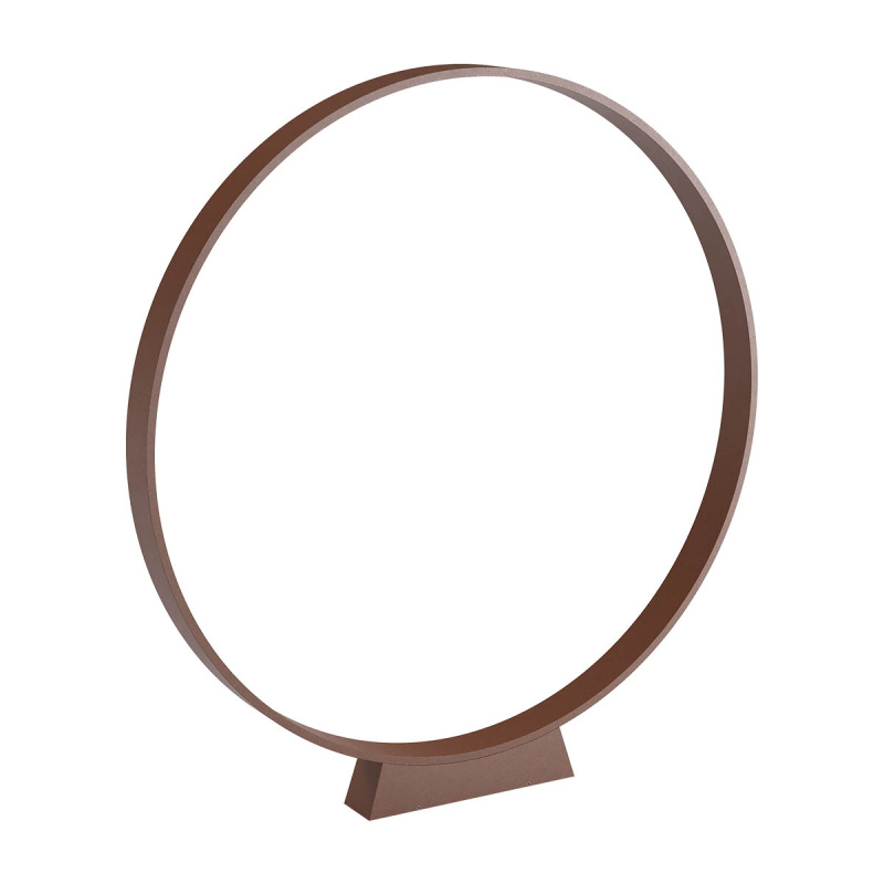 Redo Venkovní nástěnné LED svítidlo ONIRO 20W, ø 80 cm, IP65 Barva: Rezavá hnědá, Barva světla: 3000K