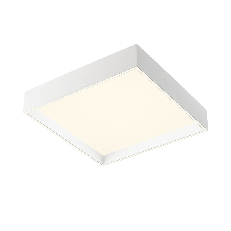 Redo Stropní LED svítidlo HOVER, 40W, 42x42 cm, CCT 2700-3000K, RF Control Barva: Bílá