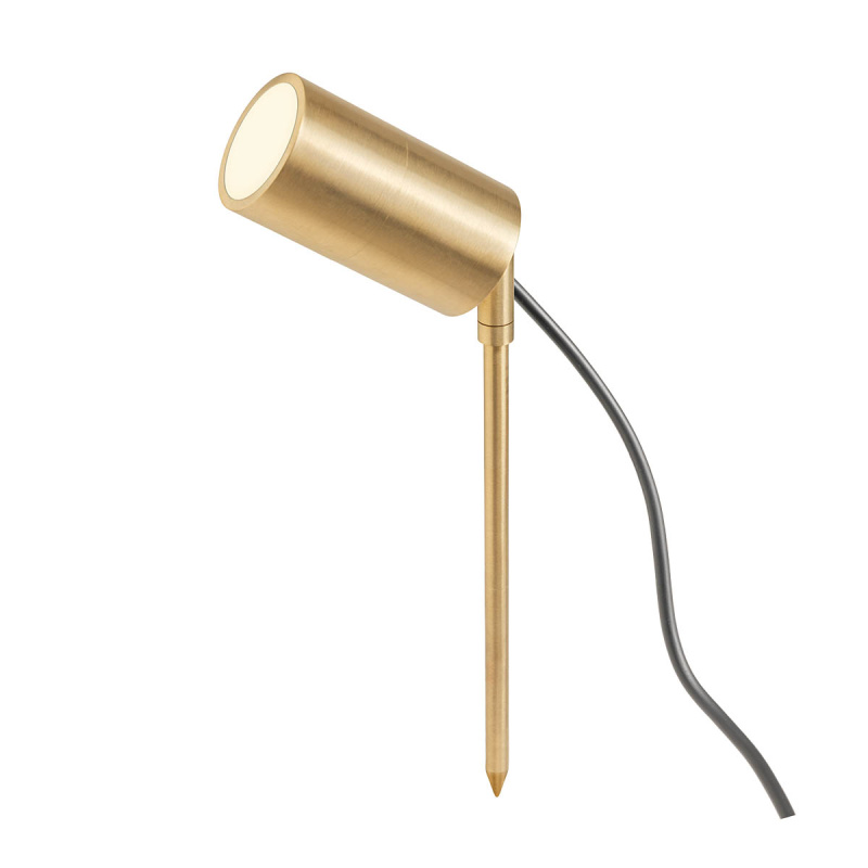 Redo Venkovní LED sloupkové svítidlo STAKE 1xGU10, v. 40 cm, IP65 Barva: Mosaz