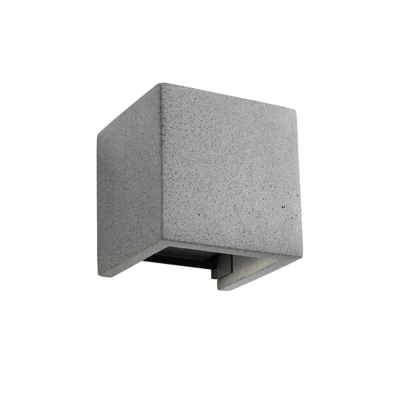 Redo Venkovní nástěnné LED svítidlo PETRA 12W, v. 12 cm, IP54 Barva: Antracit, Barva světla: 3000K