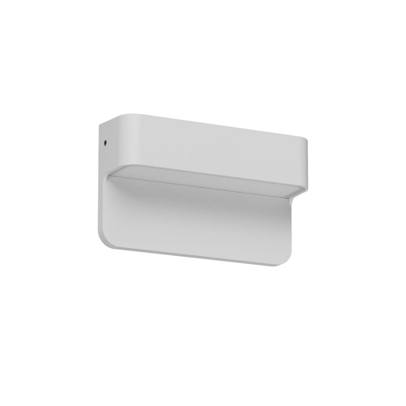 Redo Venkovní nástěnné LED svítidlo KANT 3W, š. 12 cm, IP65, CCT 2700-3000K, 230V Barva: Bílá