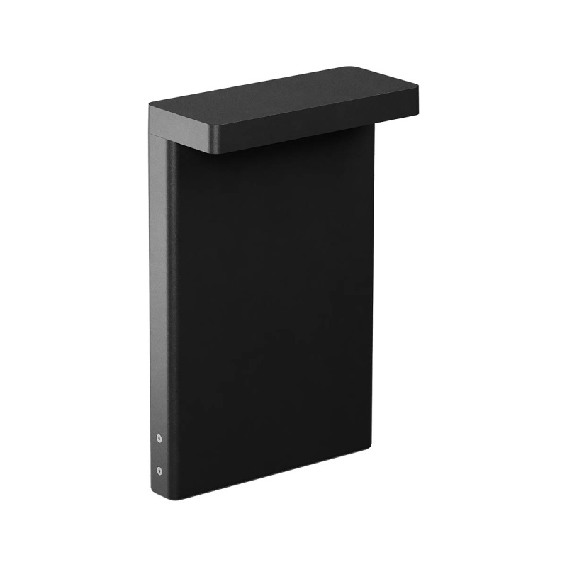 Redo Venkovní sloupkové LED svítidlo KANT, v.35cm, 230V, CCT switch 2700/3000K Barva: Černá