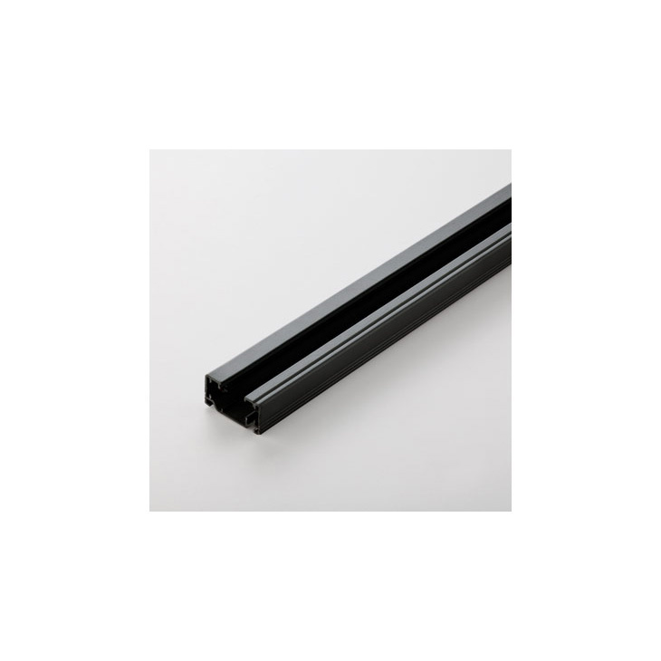 Arelux Hliníkový profil 1F MT systém MINI TRACK Barva: Černá, Délka: 1000mm