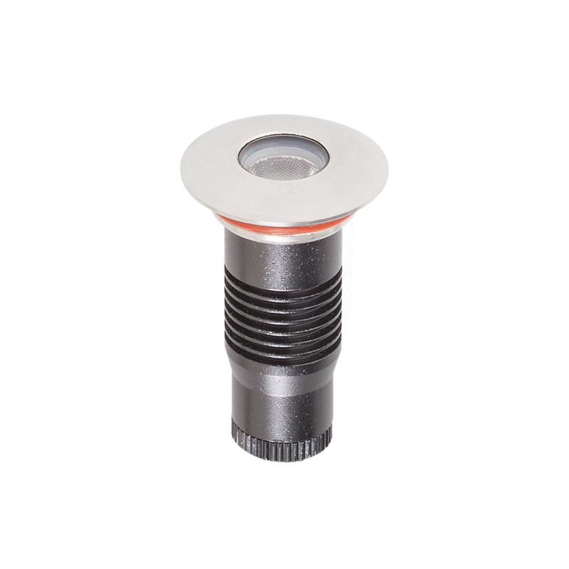 Redo Chodníkové LED svítidlo XGROUND 1W stmívatelné, ø 28 mm, 24V, IP67 Barva světla: 3000K