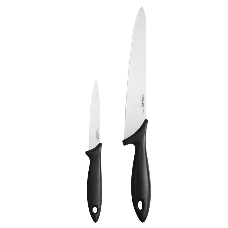 Kuchyňské nože Fiskars Essential - sada, 2 ks