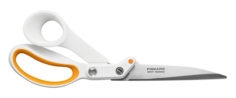 Fiskars Krejčovské univerzální nůžky FISKARS Amplify 1070082, na silné materiály, délka 25 cm