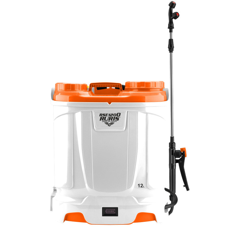 RURIS LIMIT RSE1200 SET - akumulátorový postřikovač (s 8 Ah akumulátorem a anbíječkou)