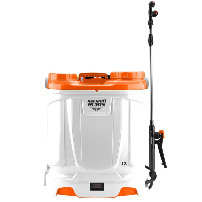 RURIS LIMIT RSE1200 SET - akumulátorový postřikovač (s 8 Ah akumulátorem a anbíječkou)