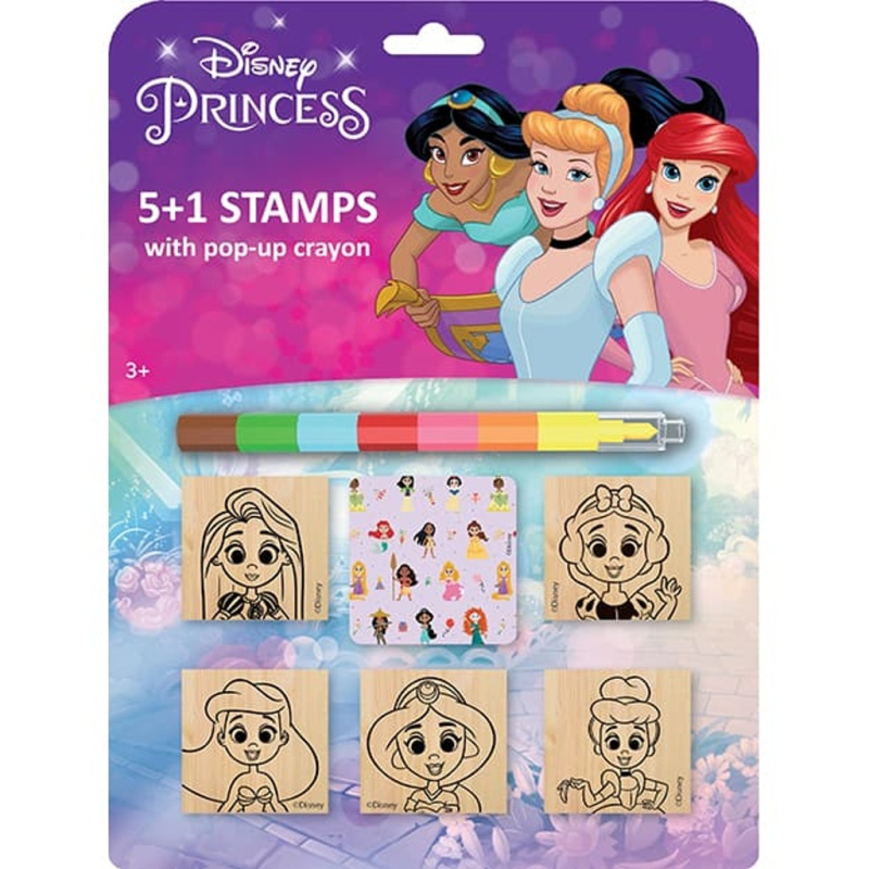 Jiří Models Razítka 5 1 s voskovkou Disney Princezny