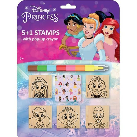 Jiří Models Razítka 5 1 s voskovkou Disney Princezny