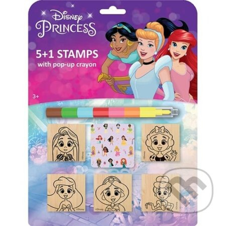 Jiří Models Razítka 5 1 s voskovkou Disney Princezny