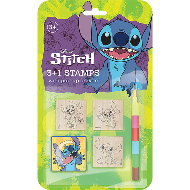 Razítka 3+1 s voskovkou Lilo a Stitch JIRI MODELS a. s.