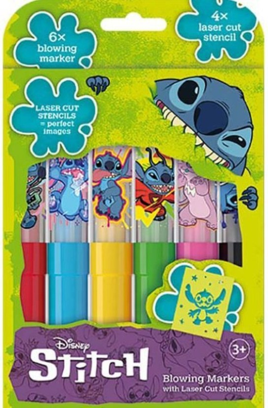 Foukací fixy Lilo & Stitch