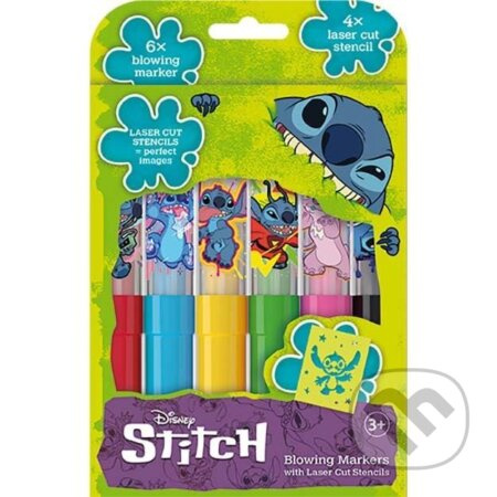 Foukací fixy Lilo & Stitch